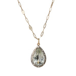 Sofia Green Amethyst Necklace