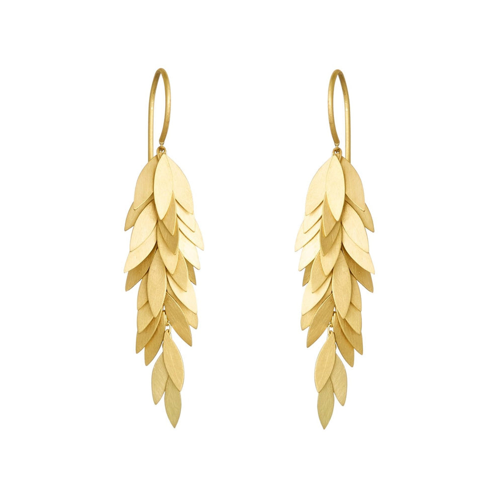 Golden Leaf Earrings