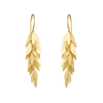 Golden Leaf Earrings