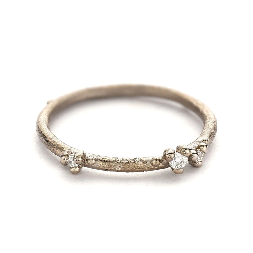 Asymmetric Diamond Encrusted Band