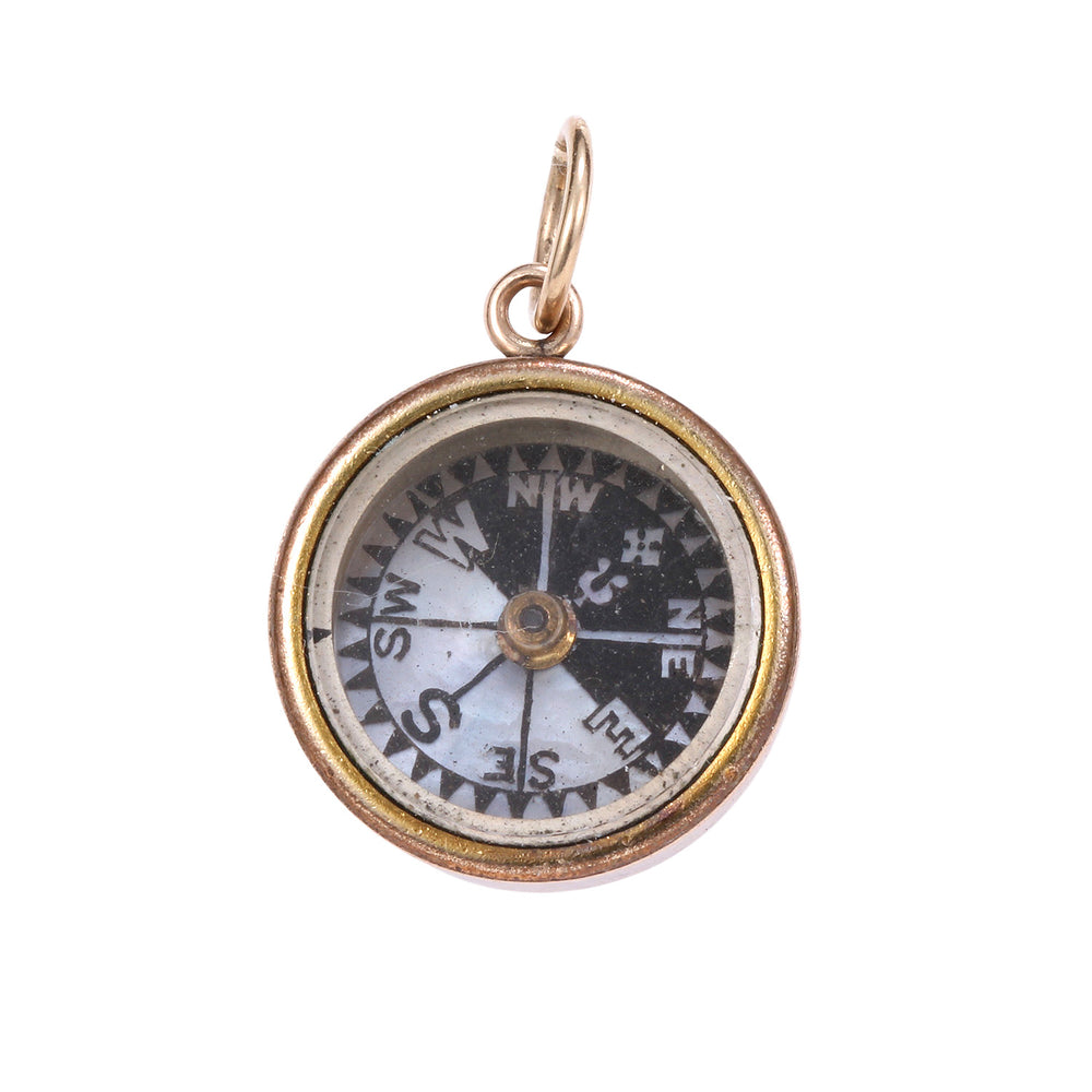 Vintage Compass Charm