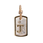 Small J Tag Pendant
