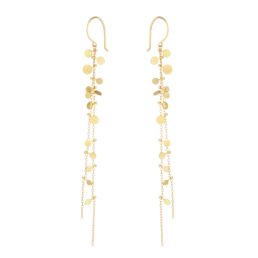 18k Random Dots Earrings