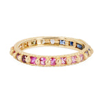 Rainbow Mixed Cut Ramona Ring