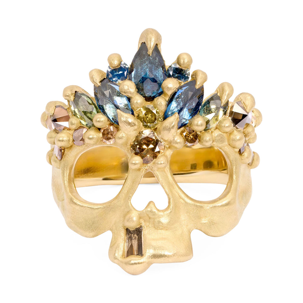 XS Cypress Titania Skull Ring