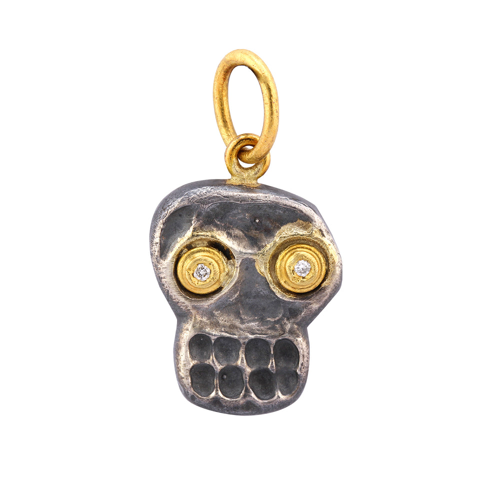 Smiling Skull Charm