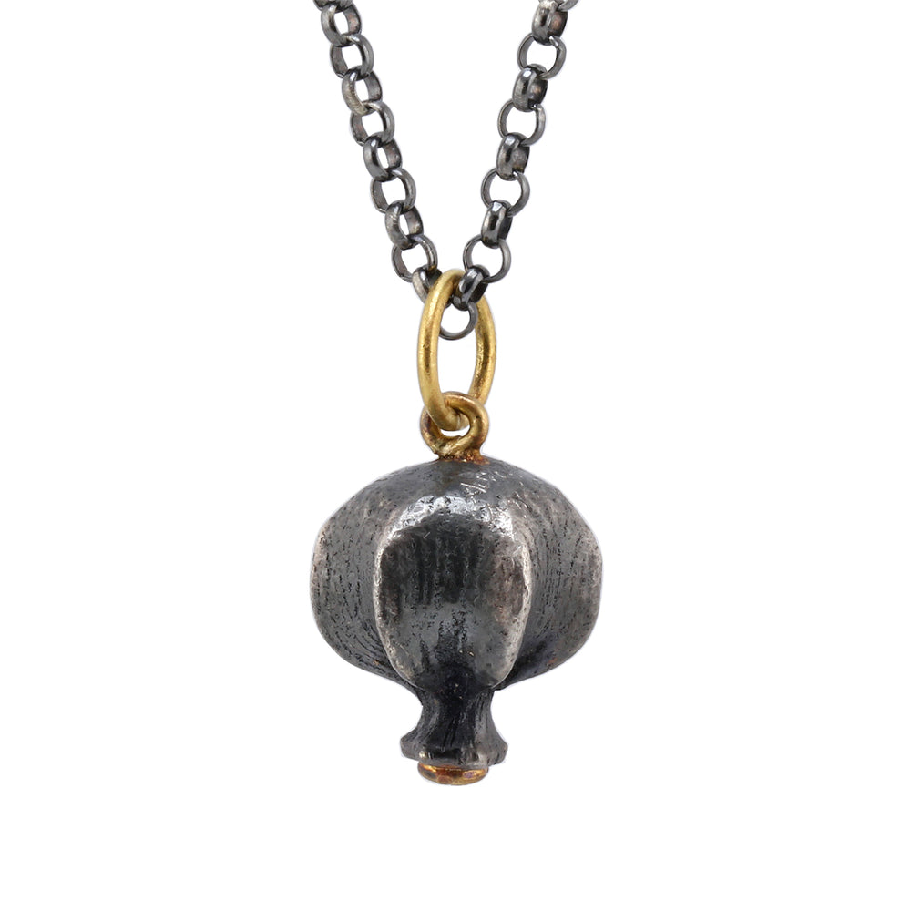 Silver Pomegranate Pendant