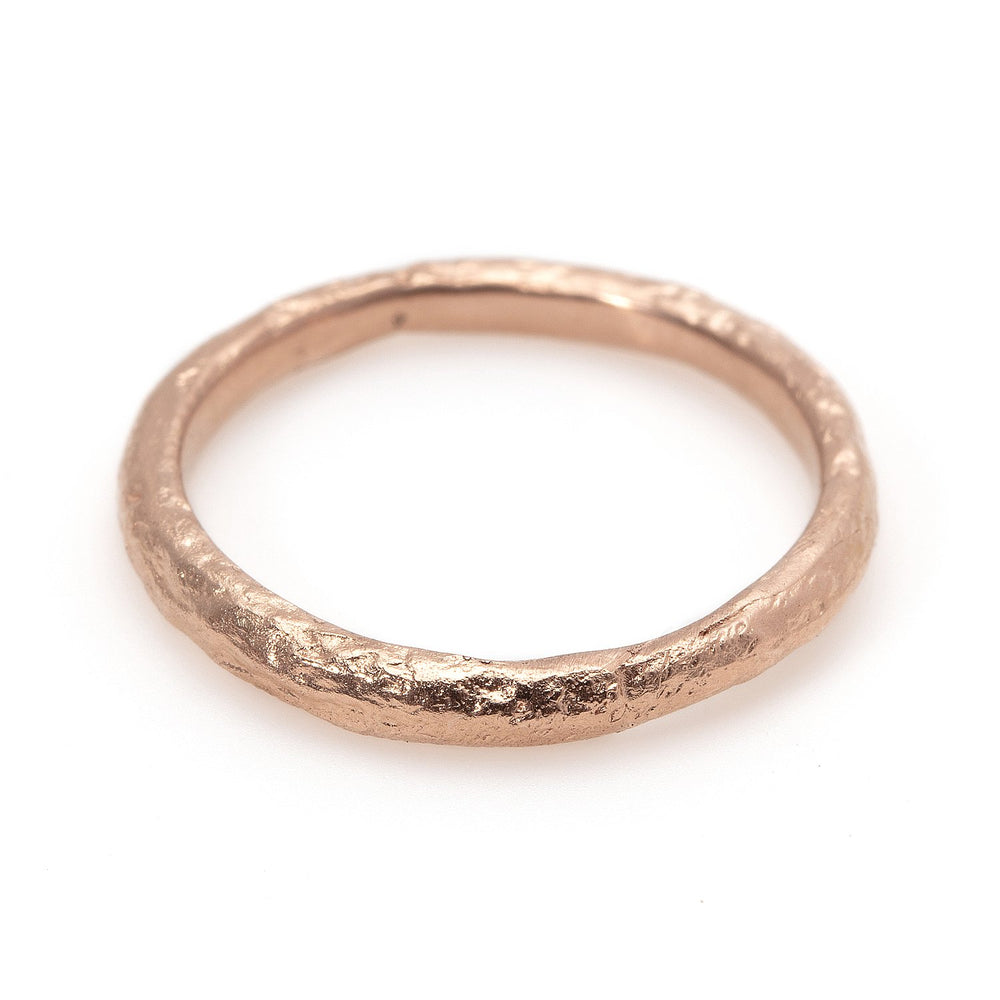 Lu Band in 18k rose gold by Betsy Barron