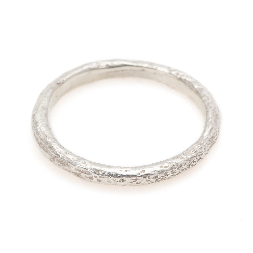 Lu Band in sterling silver by Betsy Barron
