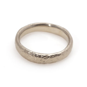 Noah band by Betsy Barron in 14k white gold